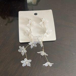 Floral earrings